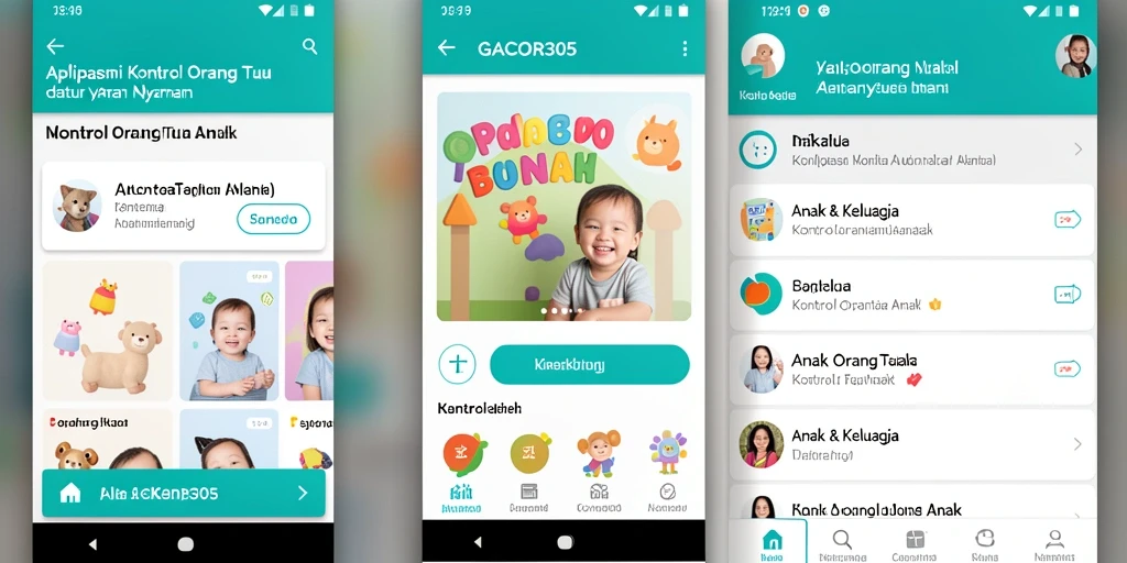 Antarmuka GACOR305 untuk kontrol orang tua yang interaktif dan informatif.
